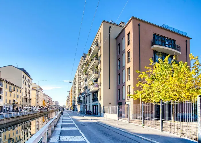 Italianflat - Canal Couture, Navigli Luxury Retreat דירה *