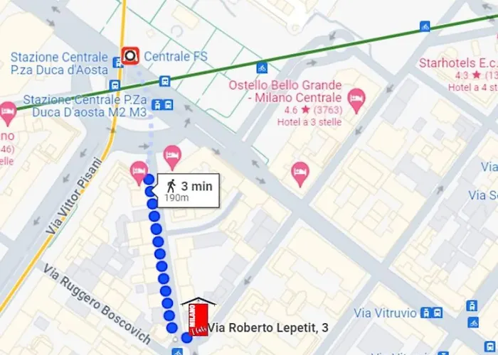 Station - Lepetit Con Balcone - Self Checkin - Milanoflats Apartman Milánó