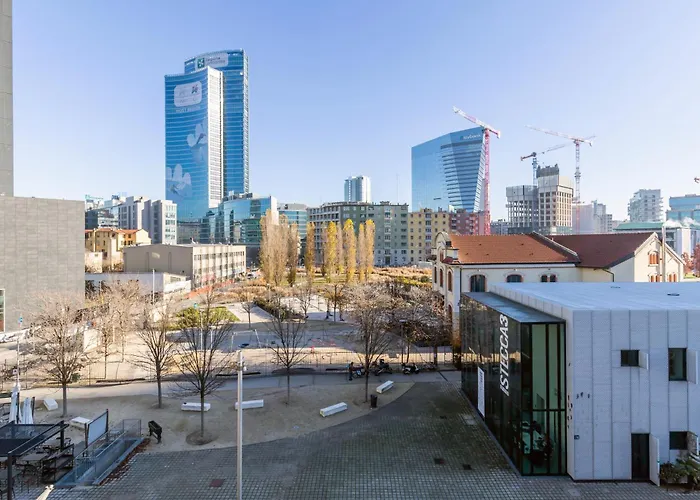 Bosco Verticale Gae Aulenti - Posizione Eccezionale E Comfort Per 4 Persone Apartmán