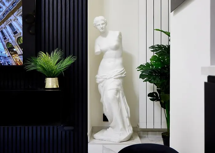 Lägenhet Italian Fashion - Luxurious Marble City Center