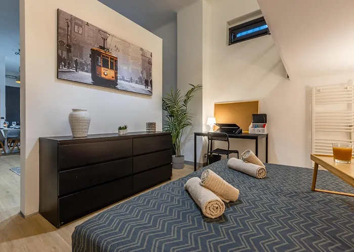 Industrial Loft In Maciacchini - Metro 50m Smartworking & Netflix Apartmán