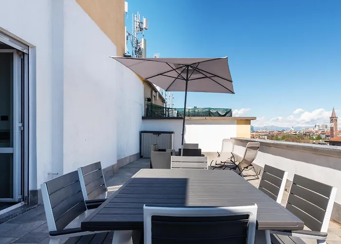Apartmán Easyhomes - Navigli Terrace Milán