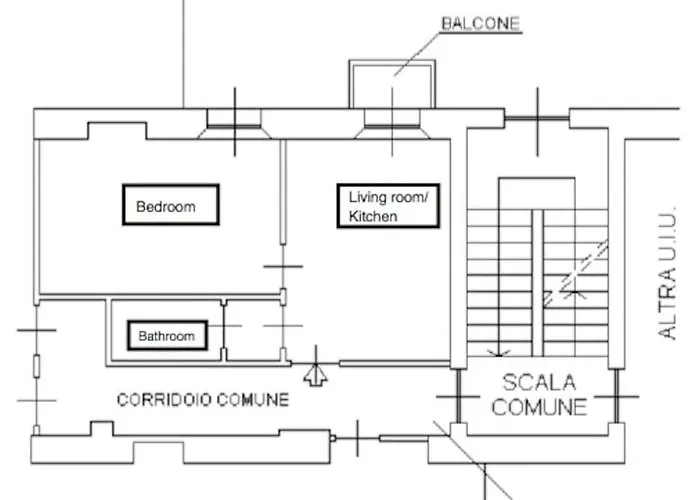 Appartement Splendido Bilocale Stazione Milaan