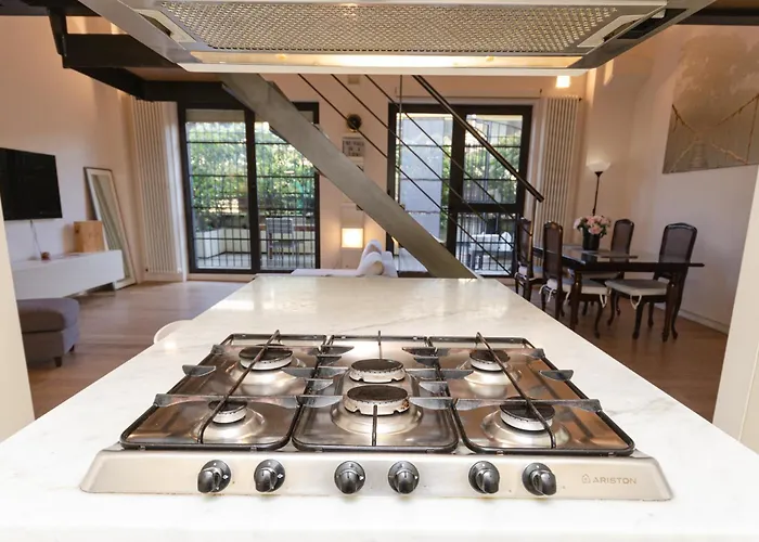 Vivimihome Loft Su Due Livelli Con Terrazzo Mailand