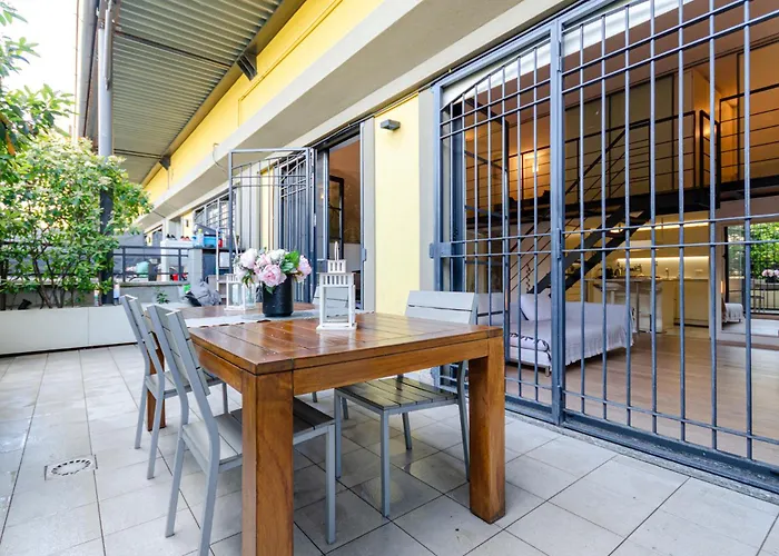 Vivimihome Loft Su Due Livelli Con Terrazzo Mailand