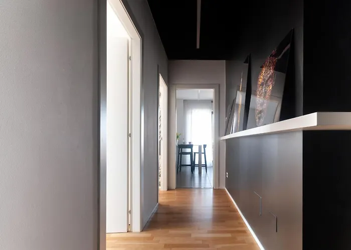 With Panoramic View Of And Public Free Parking Lot Milan