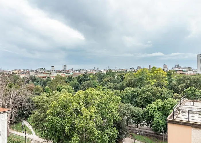 아파트 Trilocale Vintage Vicino A Con Vista Panoramica Sul Duomo