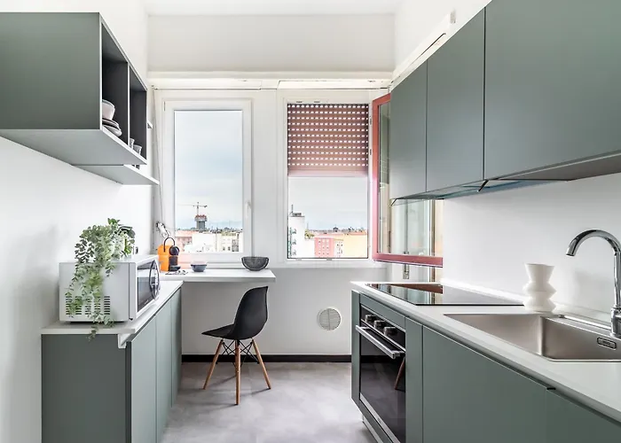 Trilocale Vintage Vicino A Con Vista Panoramica Sul Duomo 밀라노