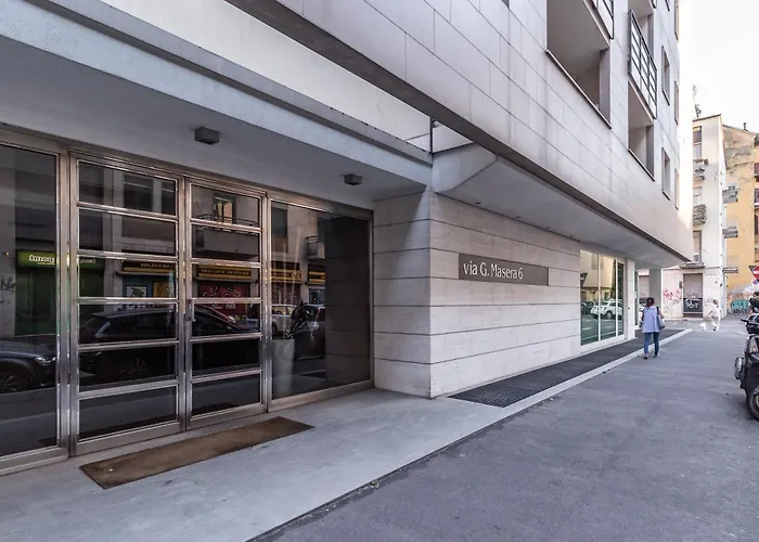 公寓 Design Con Terrazza In Via Masera 6 米兰