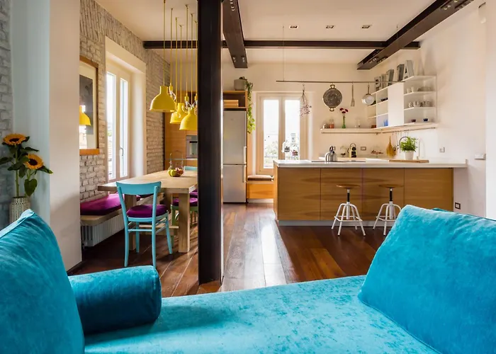 아파트 Stellar Design 2br Loft Next To Navigli & Duomo