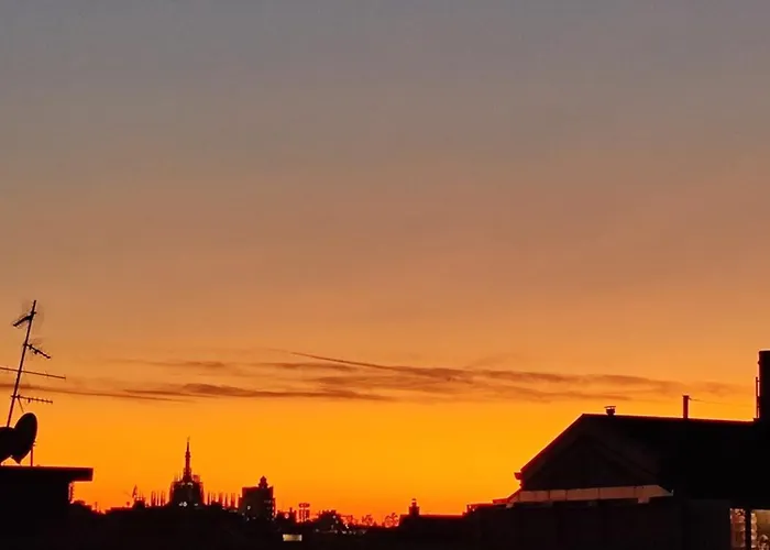 公寓 Rooftop Terrace - Elegante Attico Con Idromassaggio 米兰