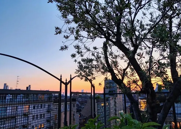 Rooftop Terrace - Elegante Attico Con Idromassaggio 公寓 *