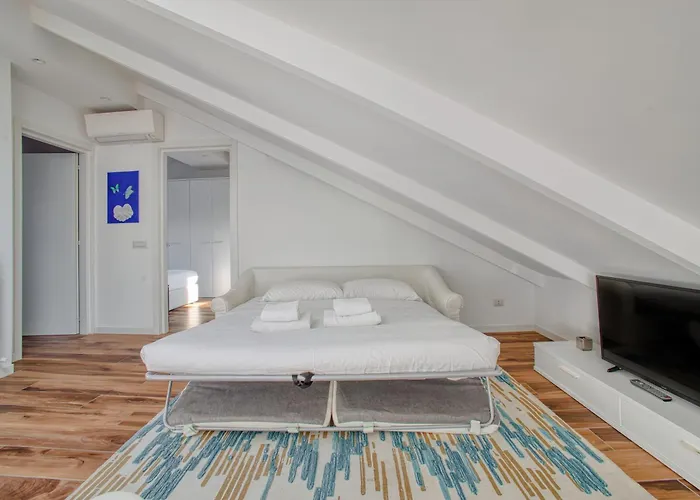 아파트 Just Urban - Exclusive Duomo View Penthouse - 5 Min To M4 Dateo 밀라노