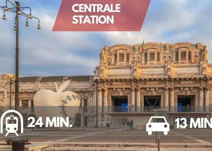 500 M From Corso Sempione, Close To Metro M5 * 米兰