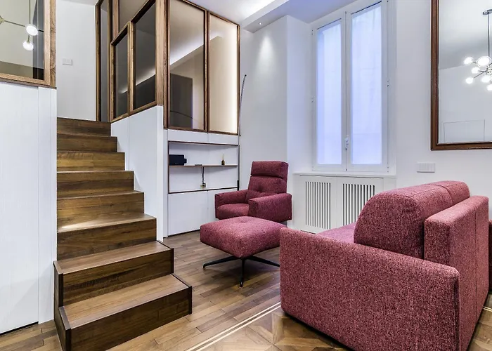 Luxury Duplex Corso Magenta 4pax-wifi-tasso *