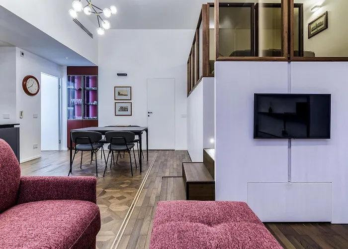 Luxury Duplex Corso Magenta 4pax-wifi-tasso Appartement