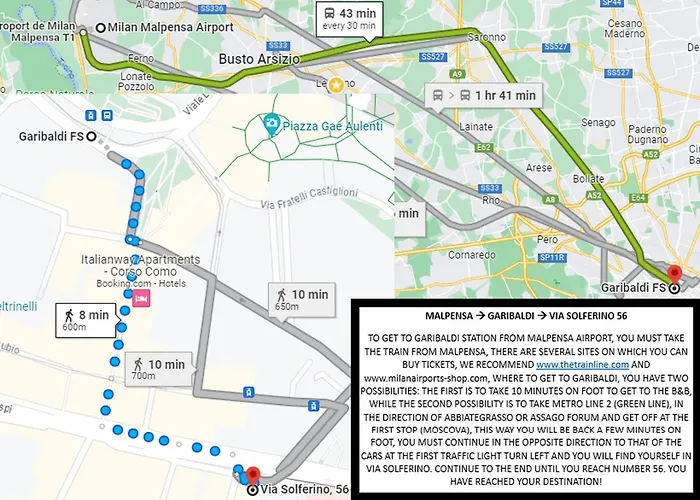Center Eco-chicsmart - Brera Garibaldi Zone 1 - The Tube Daire Milano
