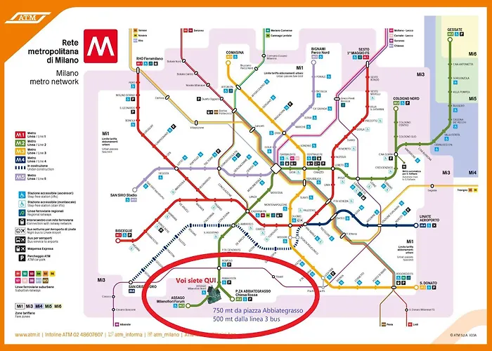 Navigli Stylish Underground Nearby For 4 Guests Апартаменты Милан