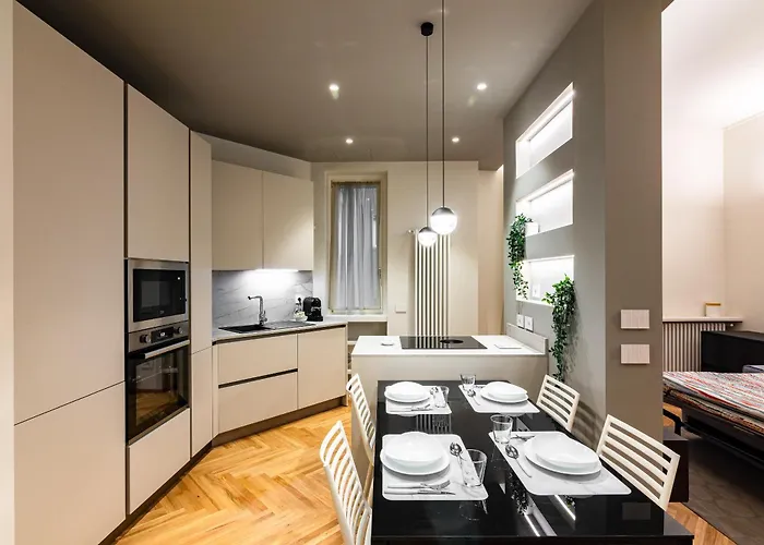 Daire Elegant Design Apartmentduomo-naviglia/c E Wi-fi *