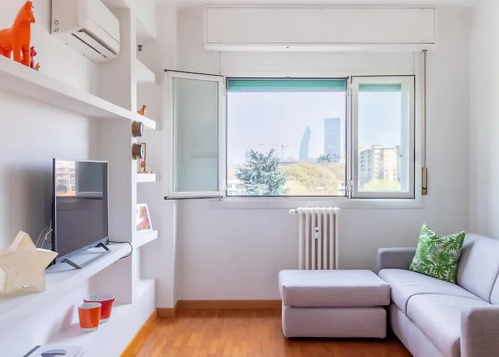 Trilocale In Via Pogatschnig 40 -- San Siro-rho Fiera-duomo * Milánó