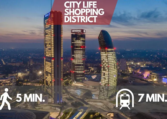 아파트 Sempione Life Vista Panoramica 밀라노