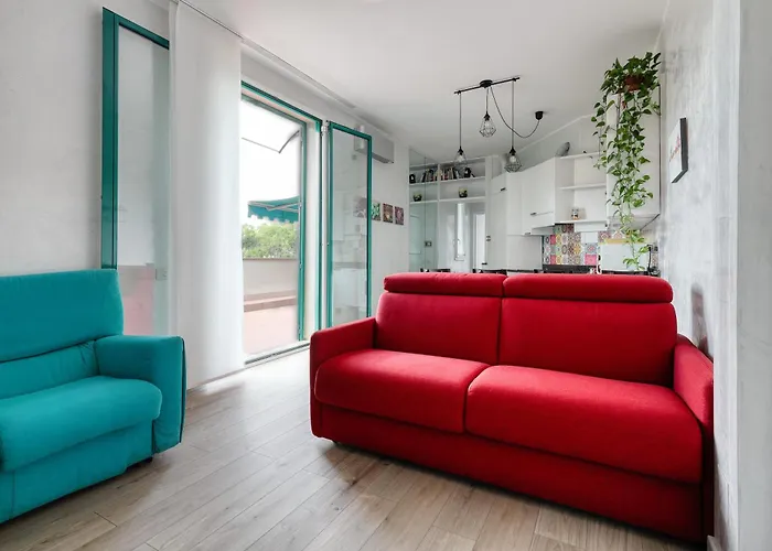 Rainbow House Via Dei Carafa Apartman Milánó