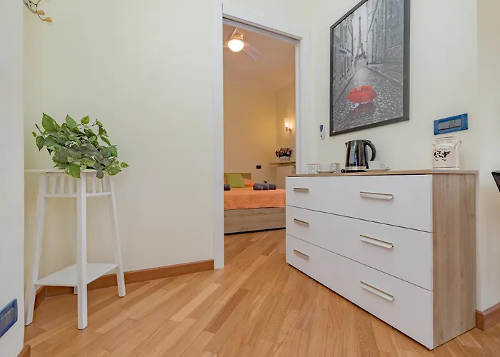 Porta Vittoria - Linate Urban - 10 Minuti Aeroporto Self-check-in Lägenhet *