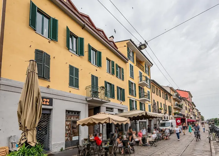 아파트 Ripa Porta Ticinese Wi-fi 2 Pax 밀라노