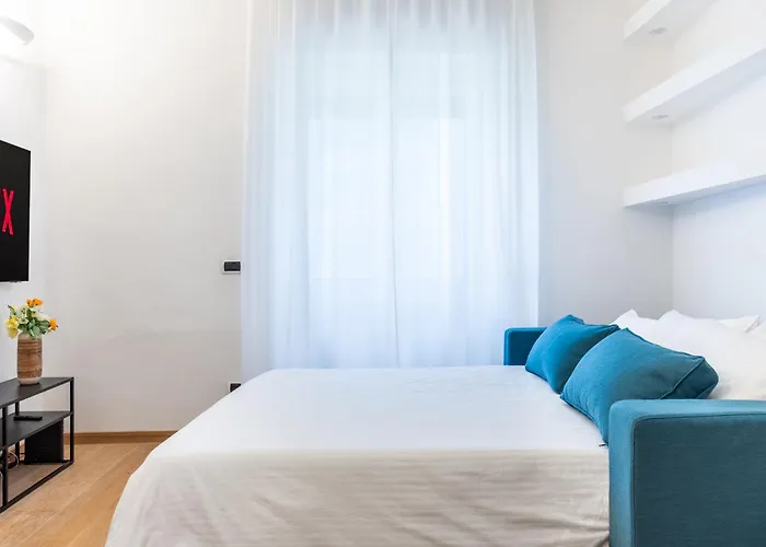 Corso Como-garibaldi - Luxury Flat With Parking And Wifi 아파트
