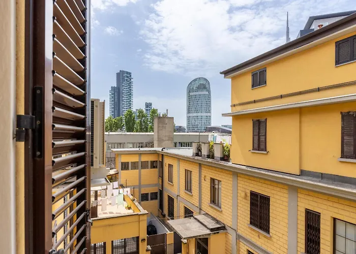 아파트 Corso Como-garibaldi - Luxury Flat With Parking And Wifi *