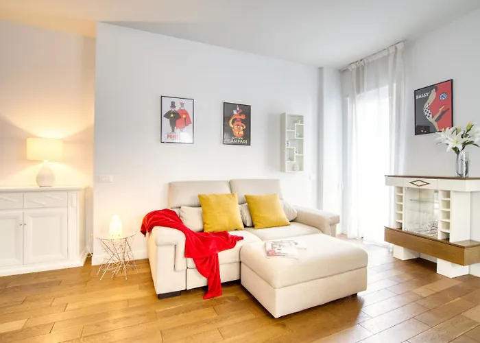 Апартаменты Guesthost - White Flat Bilo Di Design De Angeli