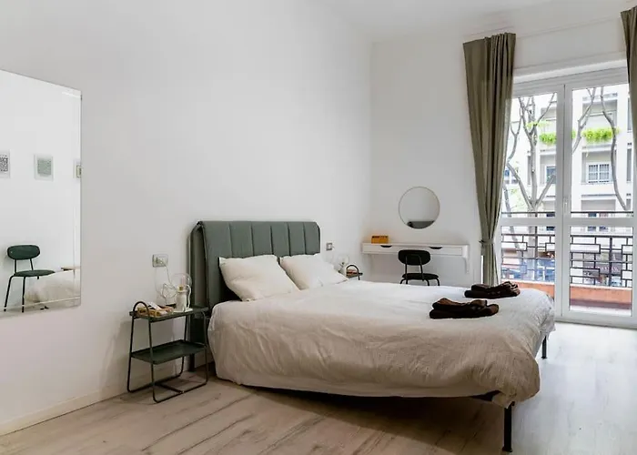 Citta Studi-politecnico - Wi-fi Gratuito, Balcone E Self Check-in Apartament Mediolan