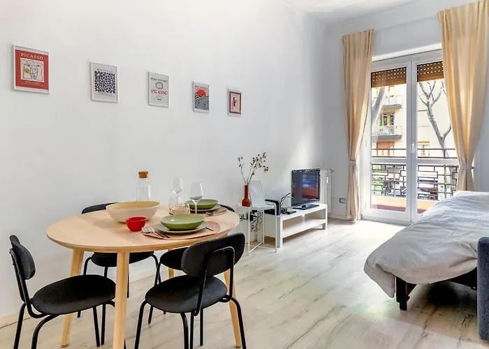 Apartament Citta Studi-politecnico - Wi-fi Gratuito, Balcone E Self Check-in Mediolan