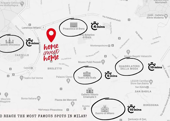 Brera-duomo Fine Art Apartamento Milão