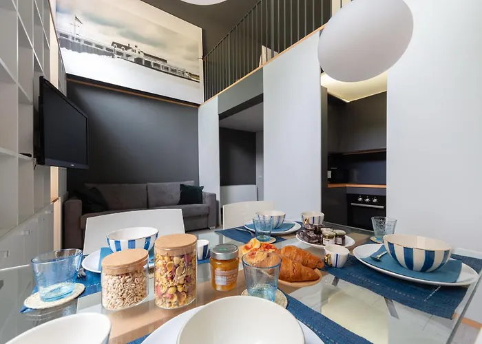 Design Loft In Navigli Lägenhet *