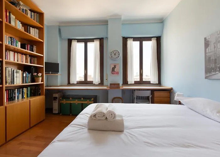 Guesthost - Roomy With Comfort! Metro M4 Linate Apartmán