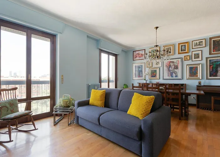 Guesthost - Roomy With Comfort! Metro M4 Linate Apartmán Milán