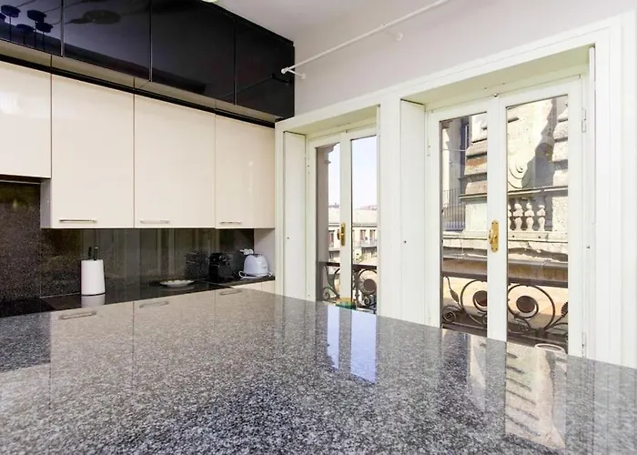 Duomo Big House130mq Vista Tempio 밀라노