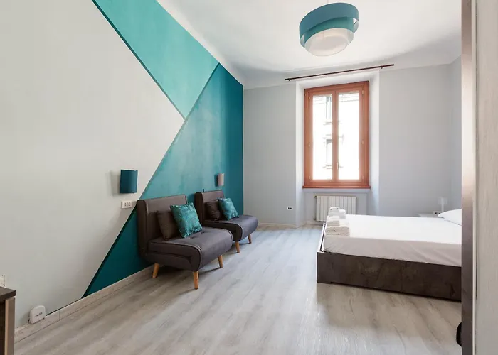 Guesthost - Turquoise Mini Flat Near Fs Appartement *