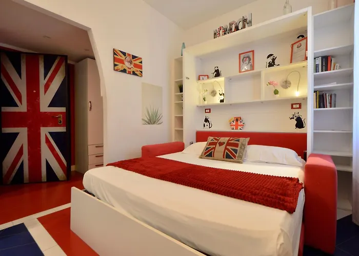 아파트 Bellissimo Mini Deluxe Di Design E A Tema Inghiterra - Potente Wi-fi Ottimo Il Collegamento Con Aeroporto Di Malpensa E Rho Fiera, Vicino A 3 Linee Metropolitane *
