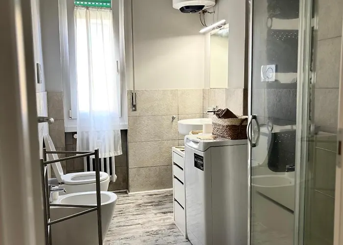 Apartman In Garibaldi Station And Self Check In 4 People Milánó