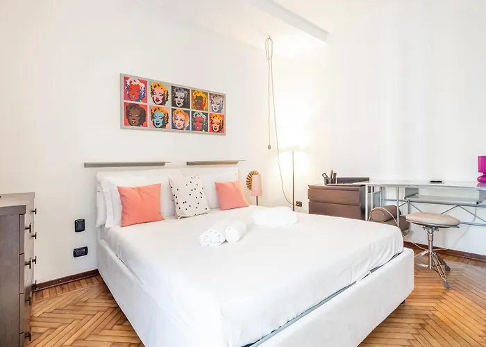 Apartament Guesthost - Forlanini M4 Modern With Balconies Mediolan