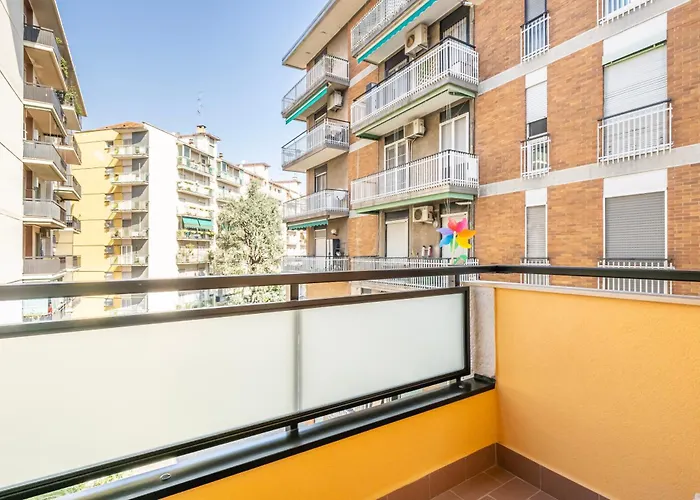 Guesthost - Forlanini M4 Modern With Balconies Apartament Mediolan