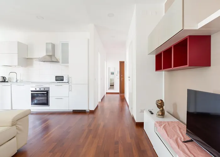 Guesthost - Lorenteggio Gelsomini Cozy アパート ミラノ