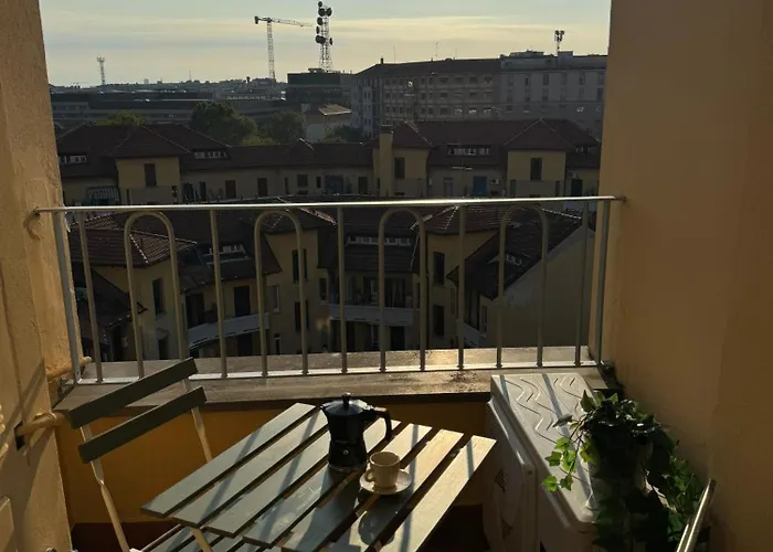 Apartmán Attico Con Balcone In Centro A Isola Milán