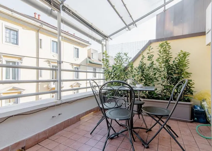 Stayeasy Moscova Terrace - Near Brera & Garibaldi Apartamento *