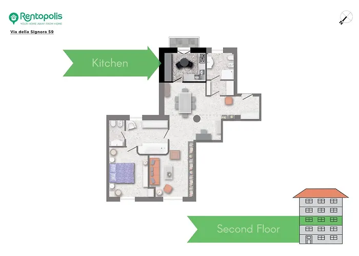 Homycare Stylish With Jacuzzi & Balcony Steps From Duomo Apartament Mediolan