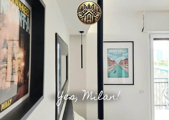 Navigli-san Babila New Attico Balcone Aria Apartmán Milán