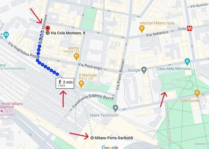 Wi-fi - Garibaldi - Isola شقة *