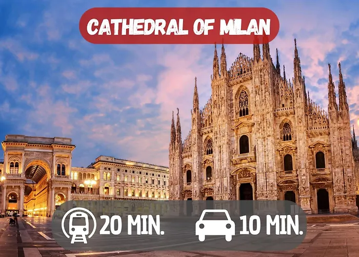 アパート 10' Linate Airport, Perfect For Visiting ミラノ